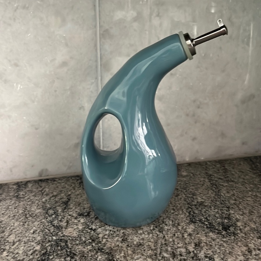 Rachael Ray Cucina Ceramics EVOO Olive Oil Bottle with Spout